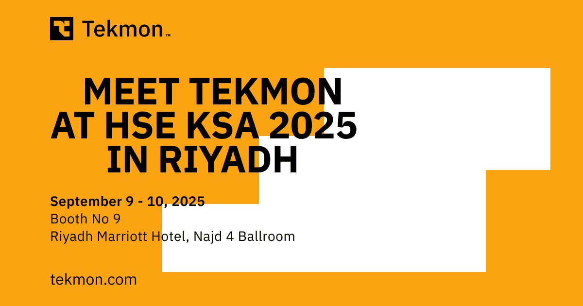Tekmon at HSE KSA 2025 Riyadh